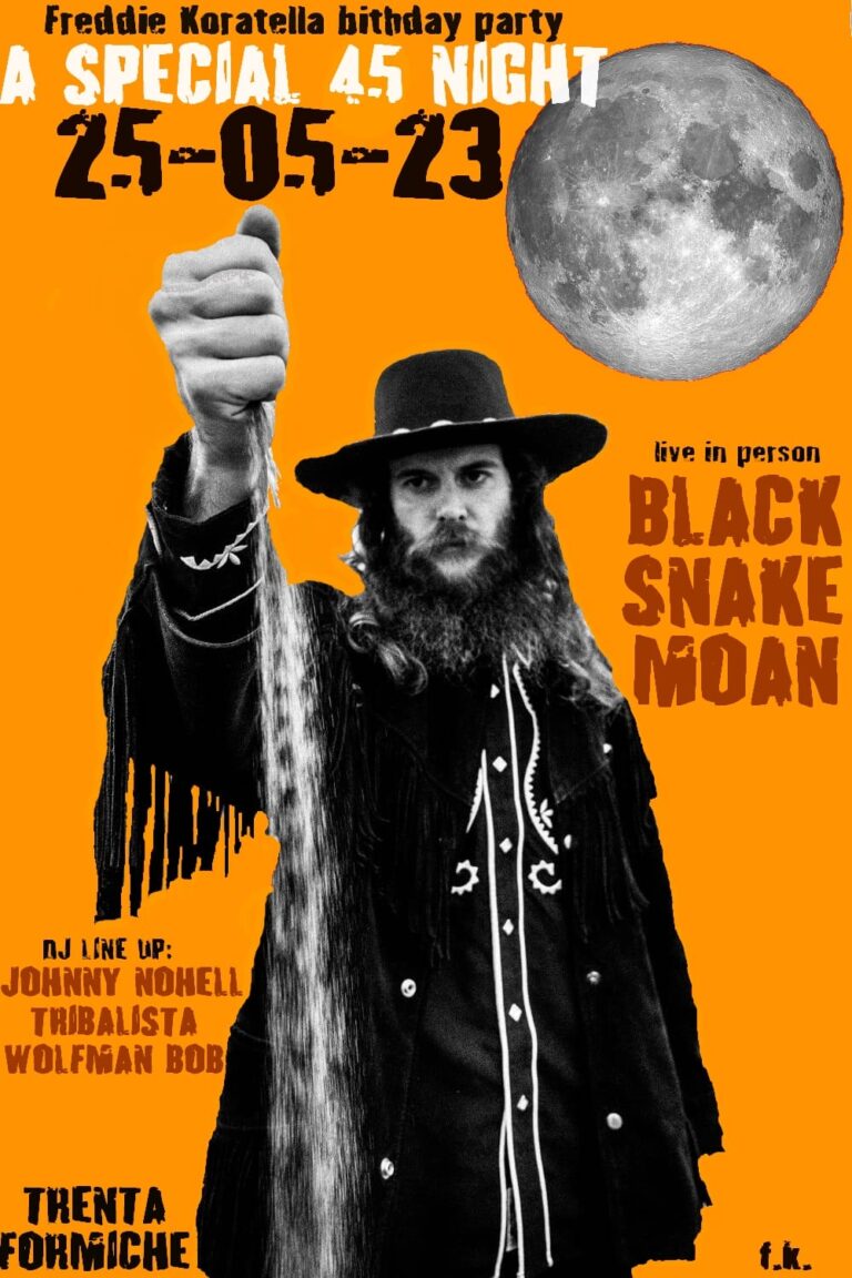 A Special 45 Night: Black Snake Moan live (mr koratella birthday)