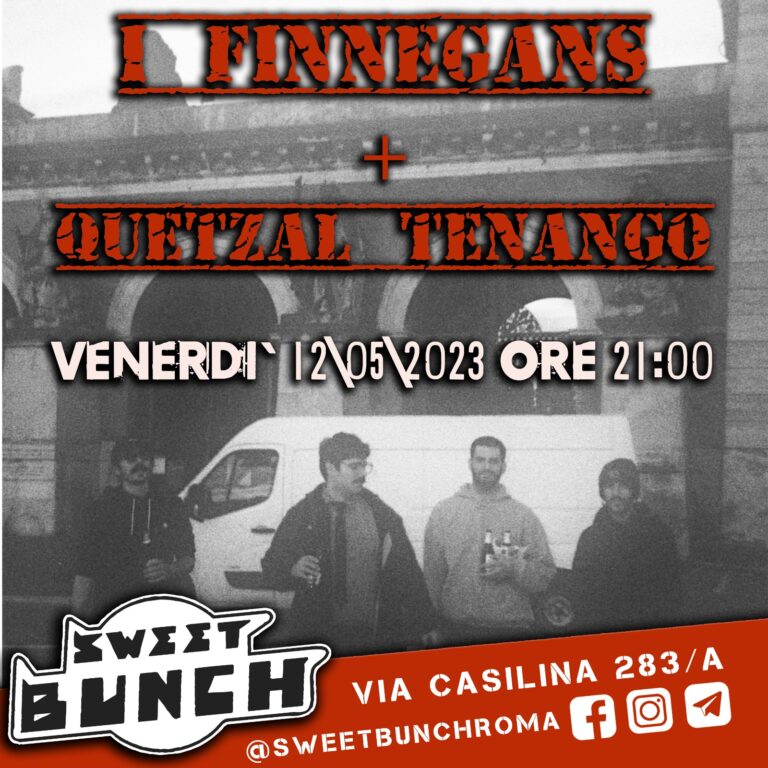 I FINNEGANS + QUETZAL TENANGO live