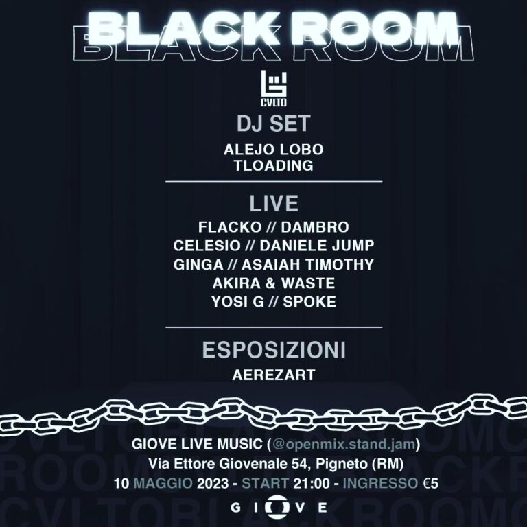 Black Room night